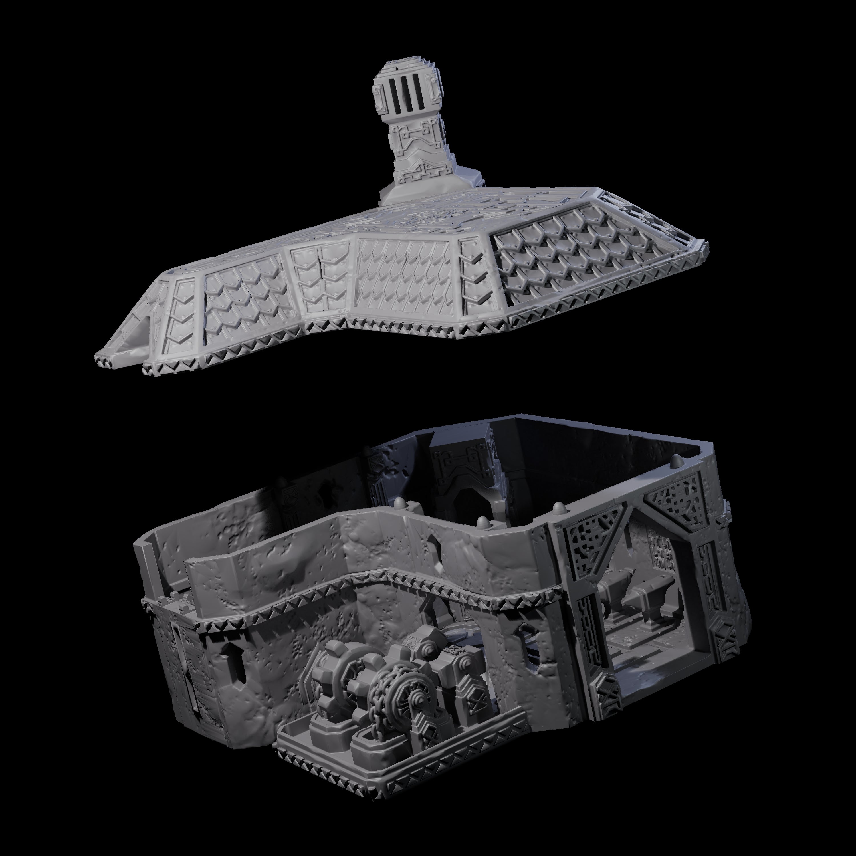 Dwarven Forge - Kingdom of Durak Deep Miniature for Dungeons and Dragons, Pathfinder or other TTRPGs