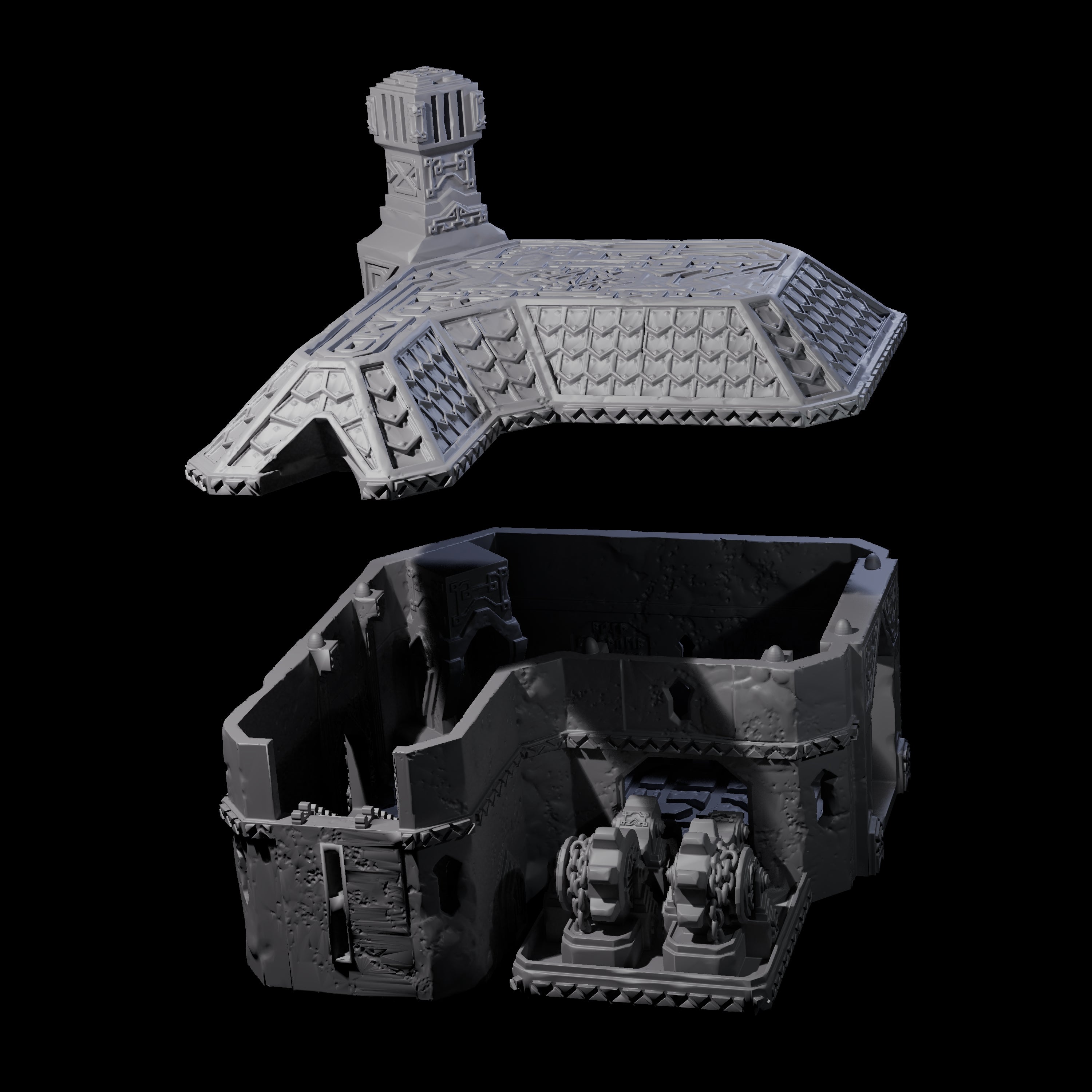 Dwarven Forge - Kingdom of Durak Deep Miniature for Dungeons and Dragons, Pathfinder or other TTRPGs