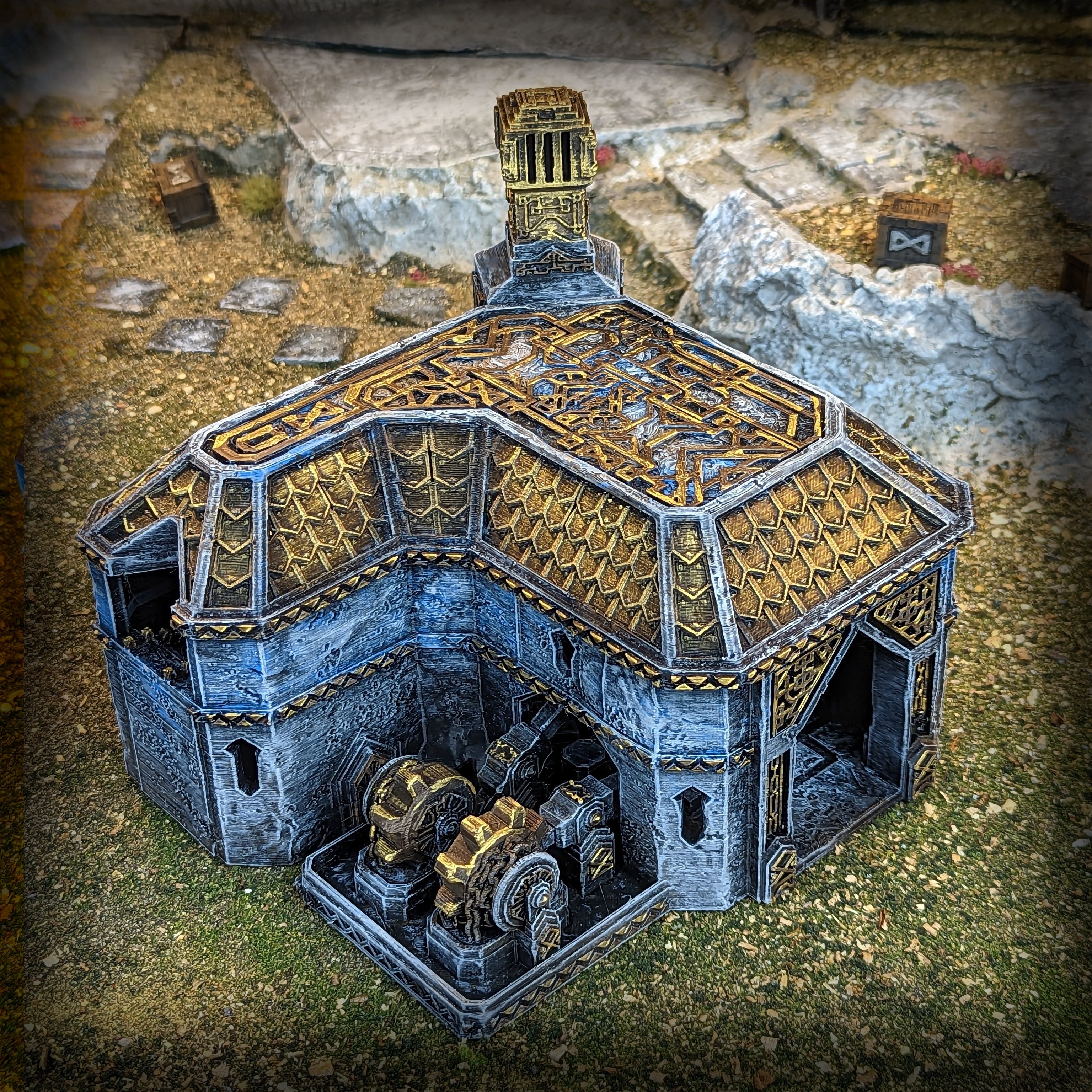 Dwarven Forge - Kingdom of Durak Deep Miniature for Dungeons and Dragons, Pathfinder or other TTRPGs