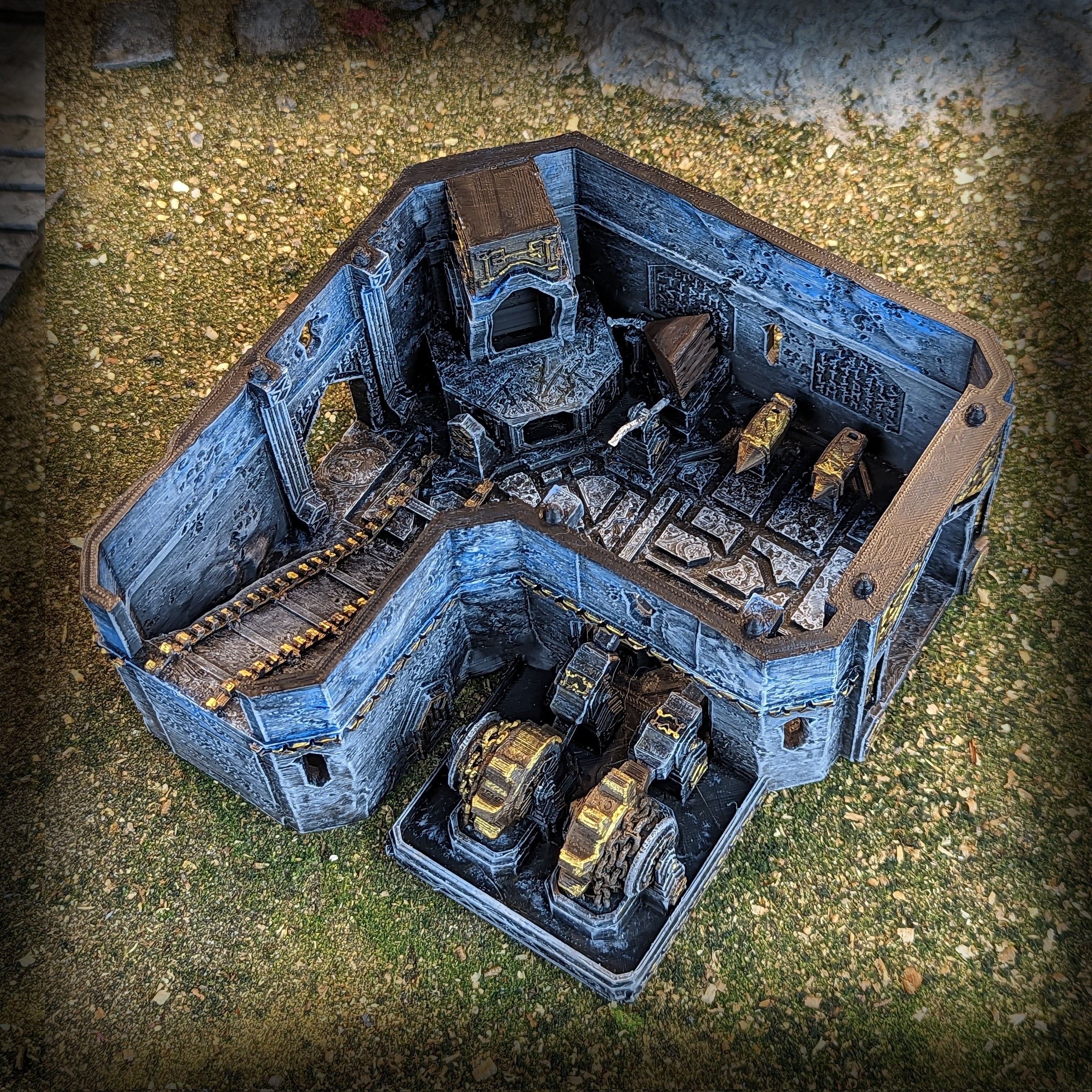 Dwarven Forge - Kingdom of Durak Deep Miniature for Dungeons and Dragons, Pathfinder or other TTRPGs