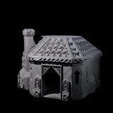 Dwarven House - Kingdom of Durak Deep Miniature for Dungeons and Dragons, Pathfinder or other TTRPGs