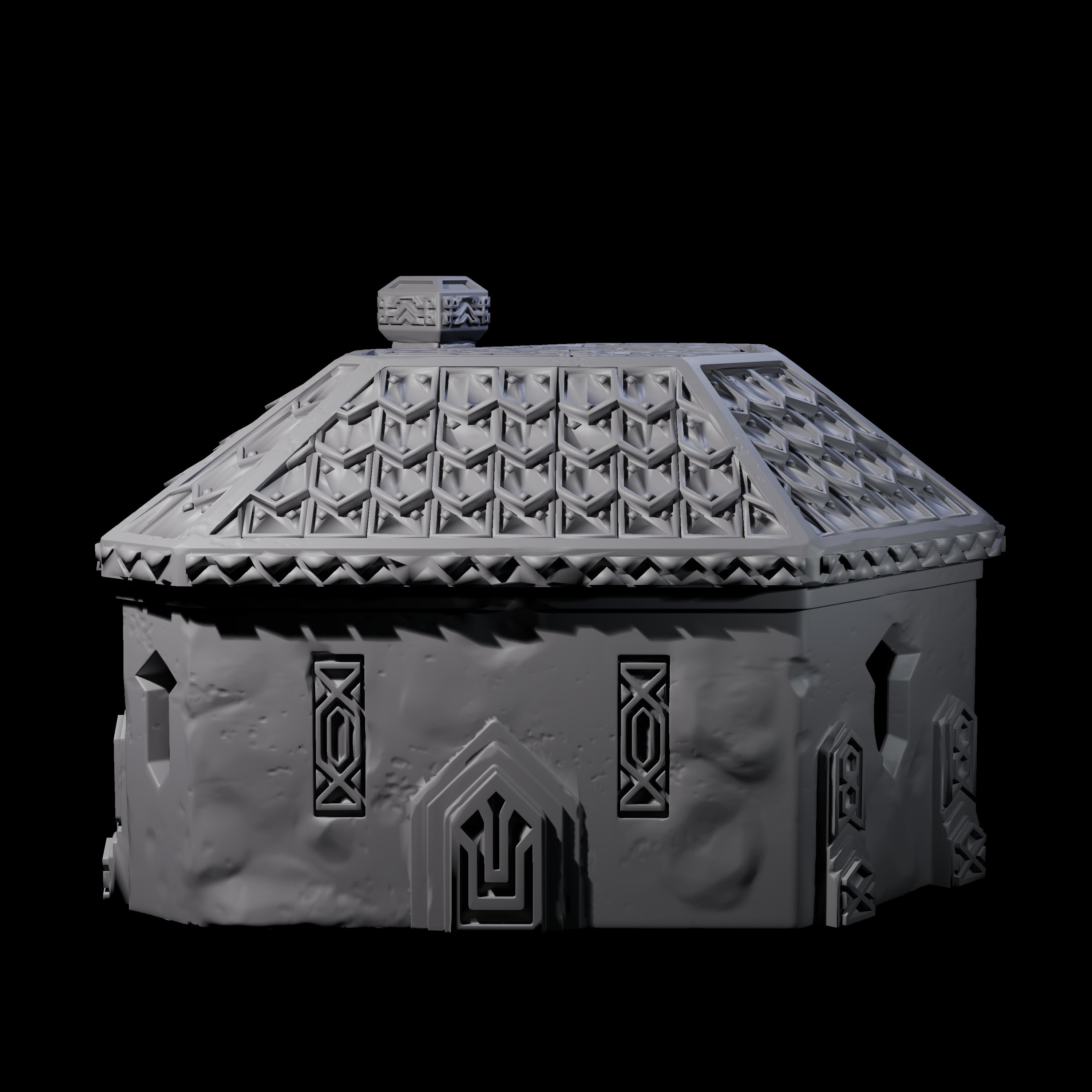 Dwarven House - Kingdom of Durak Deep Miniature for Dungeons and Dragons, Pathfinder or other TTRPGs