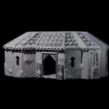 Dwarven Library House - Kingdom of Durak Deep Miniature for Dungeons and Dragons, Pathfinder or other TTRPGs