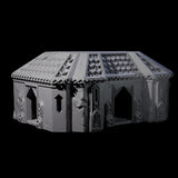 Dwarven Library House - Kingdom of Durak Deep Miniature for Dungeons and Dragons, Pathfinder or other TTRPGs