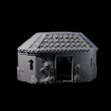 Dwarven Library House - Kingdom of Durak Deep Miniature for Dungeons and Dragons, Pathfinder or other TTRPGs