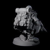 Dwarven Mercenary Company - The Stoutmasters B Miniature for Dungeons and Dragons, Pathfinder or other TTRPGs