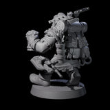 Dwarven Mercenary Company - The Stoutmasters C Miniature for Dungeons and Dragons, Pathfinder or other TTRPGs