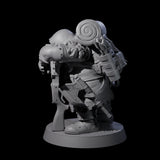 Dwarven Mercenary Company - The Stoutmasters D Miniature for Dungeons and Dragons, Pathfinder or other TTRPGs