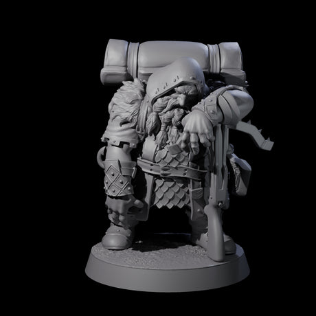 Dwarven Mercenary Company - The Stoutmasters D Miniature for Dungeons and Dragons, Pathfinder or other TTRPGs