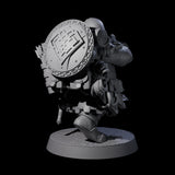 Dwarven Mercenary Company - The Stoutmasters E Miniature for Dungeons and Dragons, Pathfinder or other TTRPGs