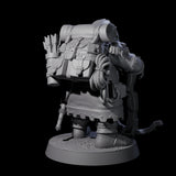 Dwarven Mercenary Company - The Stoutmasters G Miniature for Dungeons and Dragons, Pathfinder or other TTRPGs