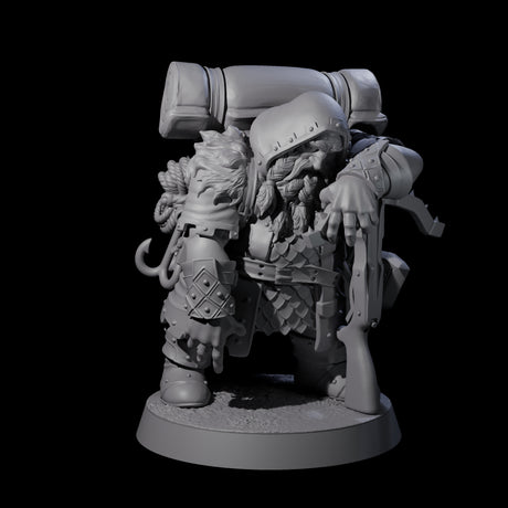 Dwarven Mercenary Company - The Stoutmasters Miniature for Dungeons and Dragons, Pathfinder or other TTRPGs