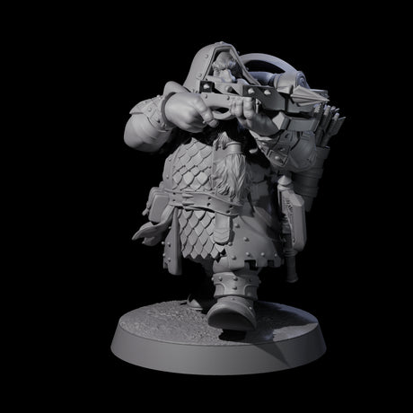 Dwarven Mercenary Company - The Stoutmasters Miniature for Dungeons and Dragons, Pathfinder or other TTRPGs