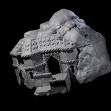 Dwarven Mineshaft Entrance - Kingdom of Durak Deep Miniature for Dungeons and Dragons, Pathfinder or other TTRPGs