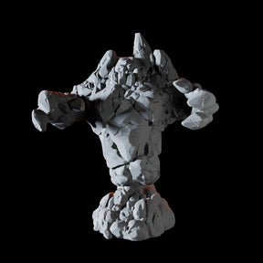 Earth Elemental A Miniature for Dungeons and Dragons, Pathfinder or other TTRPGs