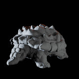Earth Elemental Turtle Miniature for Dungeons and Dragons, Pathfinder or other TTRPGs