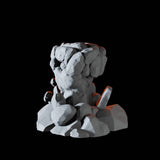 Earth Hand Elemental Miniature for Dungeons and Dragons, Pathfinder or other TTRPGs