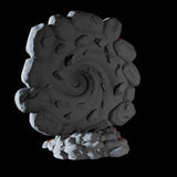 Earth Portal Miniature for Dungeons and Dragons, Pathfinder or other TTRPGs