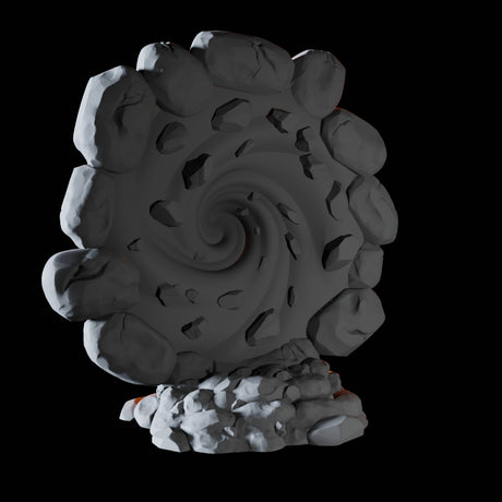Earth Portal Miniature for Dungeons and Dragons, Pathfinder or other TTRPGs