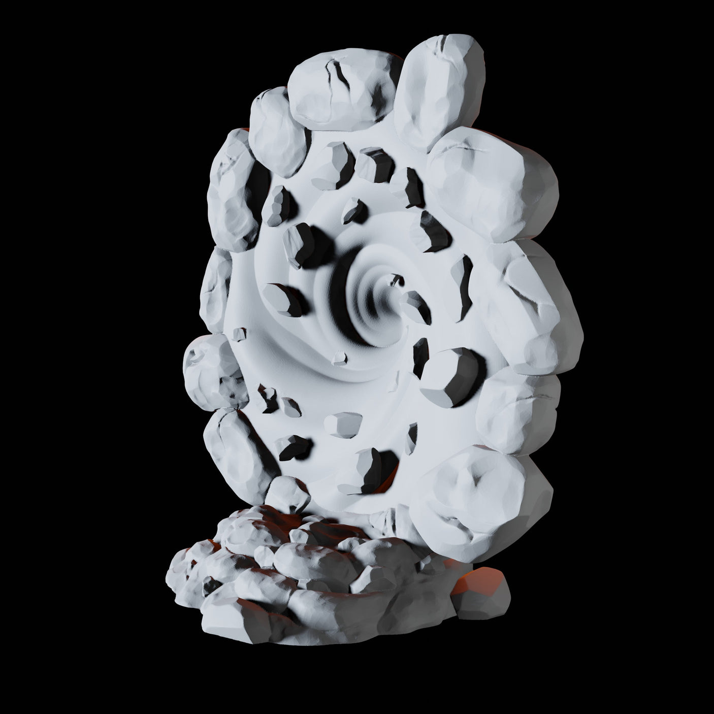 Earth Portal Miniature for Dungeons and Dragons, Pathfinder or other TTRPGs