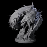 Eel-Like Leviathan Miniature for Dungeons and Dragons, Pathfinder or other TTRPGs