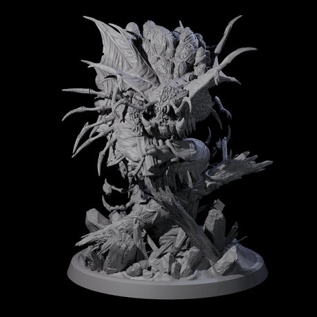 Egg Clutching Giant Centipede Miniature for Dungeons and Dragons, Pathfinder or other TTRPGs