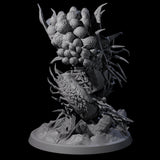 Egg Clutching Giant Centipede Miniature for Dungeons and Dragons, Pathfinder or other TTRPGs