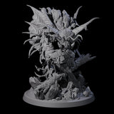 Egg Clutching Giant Centipede Miniature for Dungeons and Dragons, Pathfinder or other TTRPGs