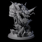 Egg Clutching Giant Centipede Miniature for Dungeons and Dragons, Pathfinder or other TTRPGs