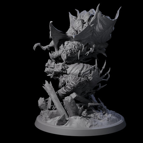 Egg Clutching Giant Centipede Miniature for Dungeons and Dragons, Pathfinder or other TTRPGs