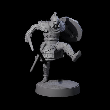 Eight Desert Mercenaries Miniature for Dungeons and Dragons, Pathfinder or other TTRPGs