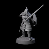 Eight Desert Mercenaries Miniature for Dungeons and Dragons, Pathfinder or other TTRPGs