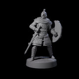 Eight Desert Mercenaries Miniature for Dungeons and Dragons, Pathfinder or other TTRPGs