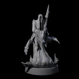 Eight Flaming Wraiths Miniature for Dungeons and Dragons, Pathfinder or other TTRPGs