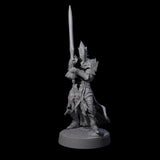 Eight Full Helm Elf Blademasters Miniature for Dungeons and Dragons, Pathfinder or other TTRPGs