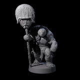 Eight Hulking Skum Brutes Miniature for Dungeons and Dragons, Pathfinder or other TTRPGs