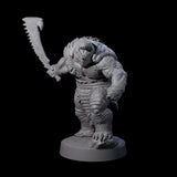 Eight Hulking Skum Brutes Miniature for Dungeons and Dragons, Pathfinder or other TTRPGs