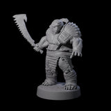 Eight Hulking Skum Brutes Miniature for Dungeons and Dragons, Pathfinder or other TTRPGs