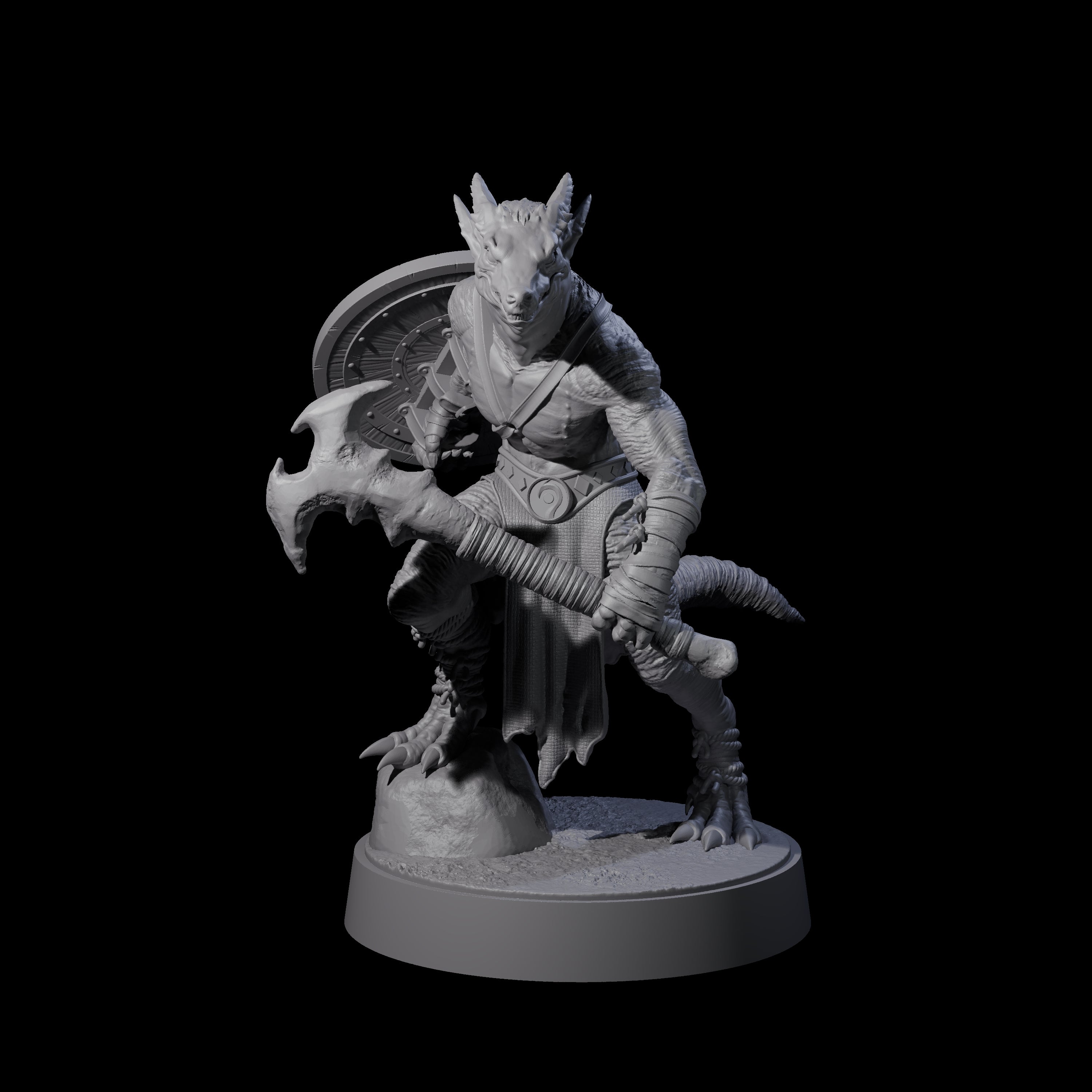 Eight Intrepid Kobold Scouts Miniature for Dungeons and Dragons, Pathfinder or other TTRPGs