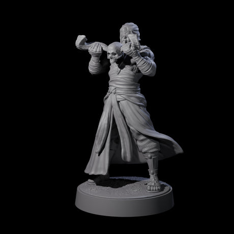 Eight Muscled Death Cultists Miniature for Dungeons and Dragons, Pathfinder or other TTRPGs