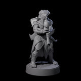Eight Muscular Yuan-ti Warriors Miniature for Dungeons and Dragons, Pathfinder or other TTRPGs
