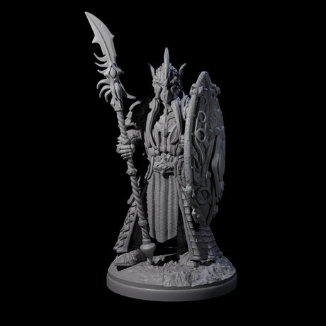 Eight Pale Drow Fighters Miniature for Dungeons and Dragons, Pathfinder or other TTRPGs