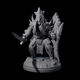Eight Pale Drow Fighters Miniature for Dungeons and Dragons, Pathfinder or other TTRPGs