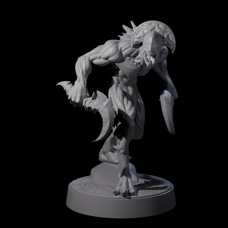 Eight Sinuous Babaus Miniature for Dungeons and Dragons, Pathfinder or other TTRPGs