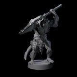 Eight Spikey Sahuagin Attackers Miniature for Dungeons and Dragons, Pathfinder or other TTRPGs