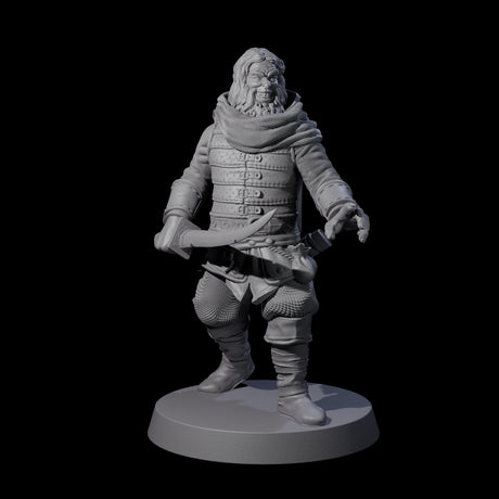 Eight Toothy Bandits Miniature for Dungeons and Dragons, Pathfinder or other TTRPGs