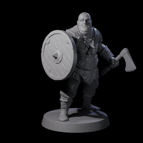 Eight Toothy Bandits Miniature for Dungeons and Dragons, Pathfinder or other TTRPGs