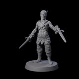 Eight Toothy Bandits Miniature for Dungeons and Dragons, Pathfinder or other TTRPGs