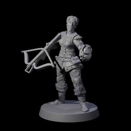 Eight Toothy Bandits Miniature for Dungeons and Dragons, Pathfinder or other TTRPGs
