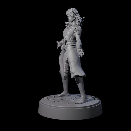 El - Bedraggled Hero Miniature for Dungeons and Dragons, Pathfinder or other TTRPGs